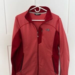 The North Face Women's Two-Tone Red Ski Jacket